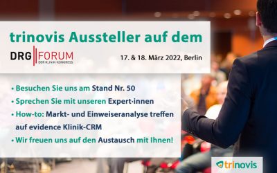 trinovis als Aussteller auf dem DRG-Forum 2022