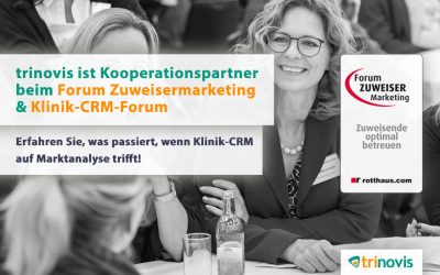 trinovis Partner beim Forum Zuweiser und Klinik-CRM-Forum 2023