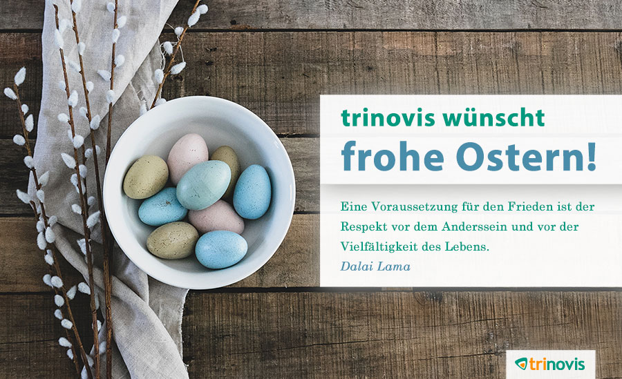 Wir wünschen Ihnen friedliche und frohe Ostern!