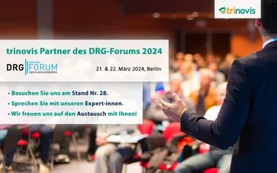 trinovis Partner des DRG-Forum 2024