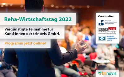 Reha-Wirtschaftstag 2022: Programm online!