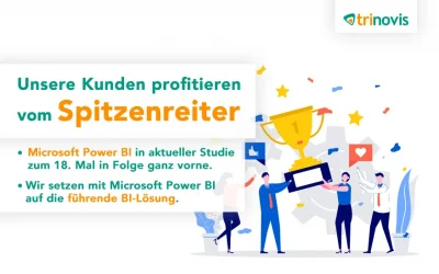 Microsoft erneut führend im Gartner Magic Quadrant für Analytics & BI