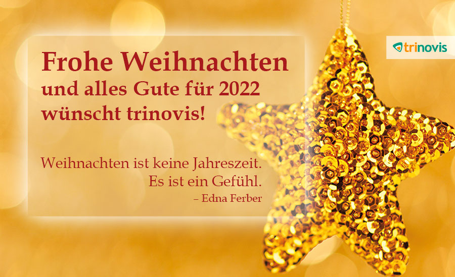 trinovis Weihnachtsgruesse 2021